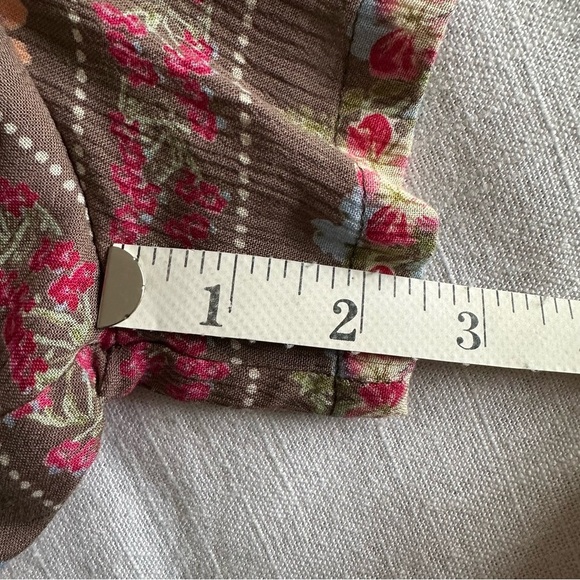 Angie Womens Ditsy Floral Romper Sz L Boho Fairy Grunge Festival Whimsical Gypsy - Picture 11 of 15